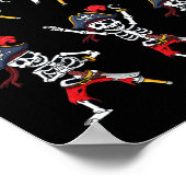 Poster Dancing Pirate Skeletons Dance Challenge Boys (Coin)
