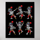 Poster Dancing Pirate Skeletons Dance Challenge Boys (Devant)