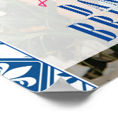 Poster Dancing Queen bougainvilliers Fête des mariées Bie (Coin)