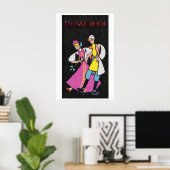 Poster Dancing Russians - Matchbox Print - Aesthetic Wall (Bureau à domicile)