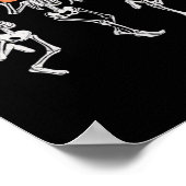 Poster Dancing Skeletons - Halloween Dance Party (Coin)