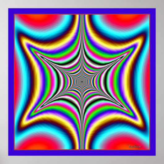 Poster Dancing Spider Web (Devant)