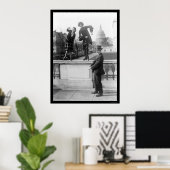 Poster Dancing the Charleston à Washington, DC 1925 (Bureau à domicile)