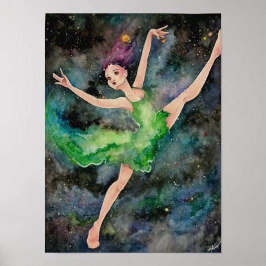 Poster Dancing With the Universe (Devant)