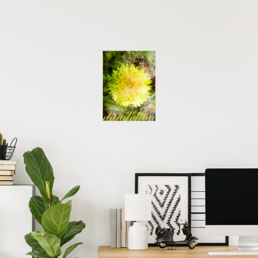 Poster Dandelion (Bureau à domicile)