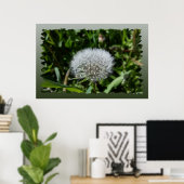 Poster Dandelion dans l'herbe (Bureau à domicile)
