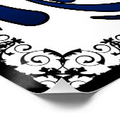 Poster Dandelion de chat cosmique (Coin)