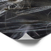 Poster Dandelion en noir (Coin)