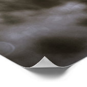 Poster Dandelion - Noir, (Coin)