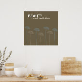 Poster Dandelions (Cuisine)