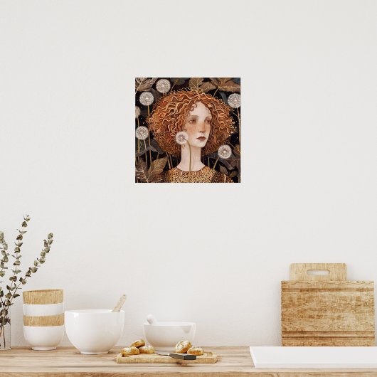 Poster Dandelions Art Imprimer (Cuisine)