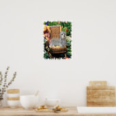 Poster Dandie Dinmont Terrier Imprimer (Cuisine)