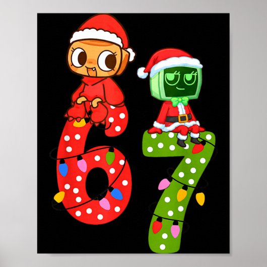 Poster Dandy Bruh 67 Days Meme Humor 6 7 Shelly World Six (Devant)