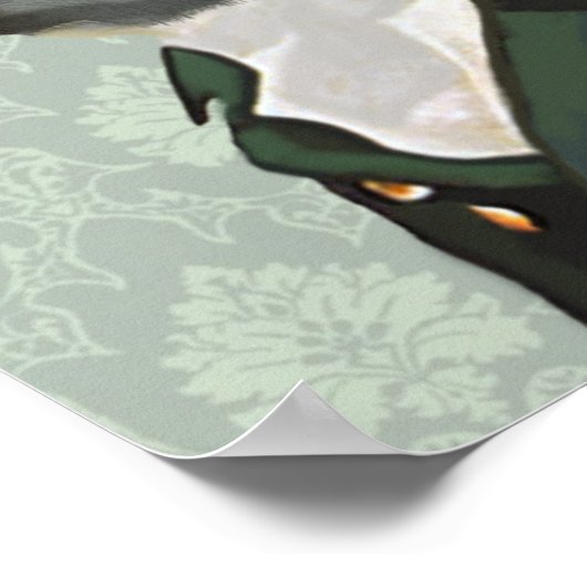 Poster Dandy Fox Portrait (Coin)