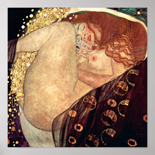 Poster Dané | Gustav Klimt | (Devant)