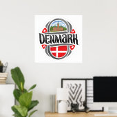 Poster Danemark (Bureau à domicile)