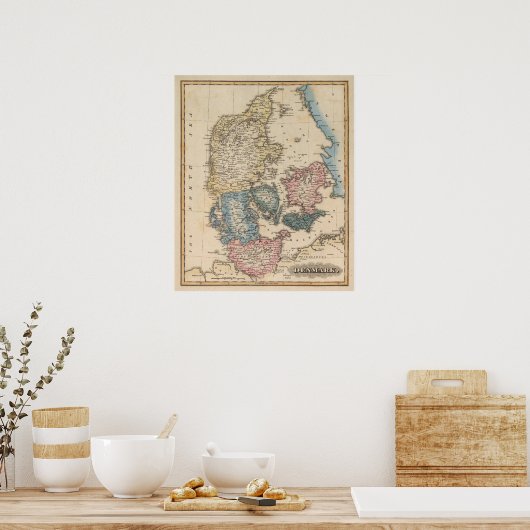 Poster Danemark (Cuisine)