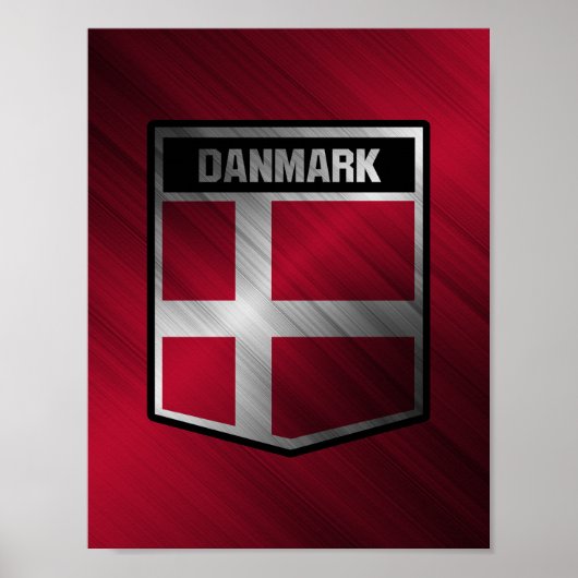 Poster Danemark (Devant)