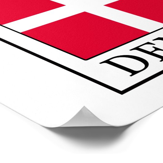 Poster Danemark (Coin)