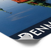 Poster Danemark - Château de Frederiksborg (Coin)