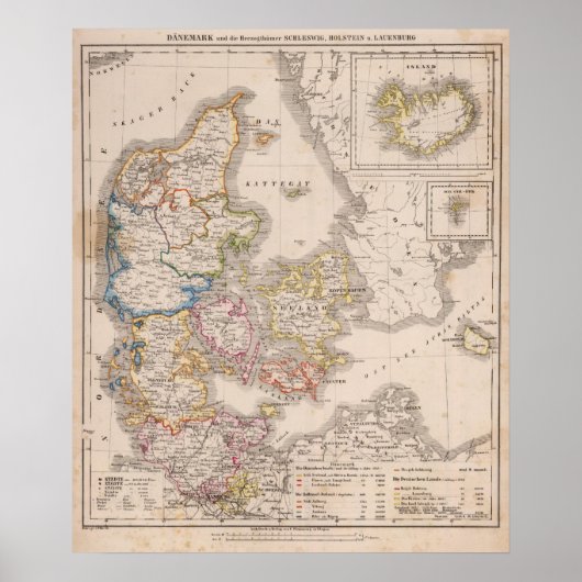 Poster Danemark et Allemagne (Devant)