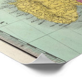 Poster Danemark Suède et Norvège (Coin)