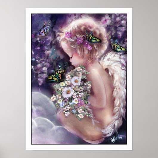 Poster d'ange. Le jardin du ciel (Devant)
