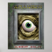 Poster Danger (Devant)