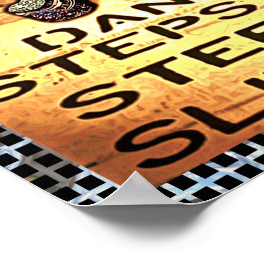 Poster Danger (Coin)