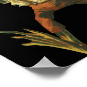 Poster Danger Frog Dont Ever Put Me In A Situation Retro  (Coin)