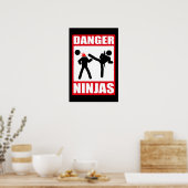 Poster Danger Ninjas (Cuisine)