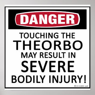 Poster Danger Theorbo