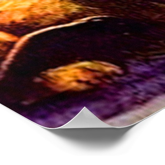 Poster Daniel 6 Dieu protège Daniel contre le harcèlement (Coin)