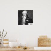 Poster Daniel Bernoulli Véritable Physique Citation Cadea (Cuisine)