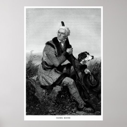 Poster Daniel Boone (Devant)