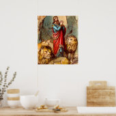 Poster Daniel dans l'affiche de la fosse du lion (Cuisine)