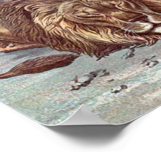 Poster Daniel dans l'affiche Lions Den (Coin)