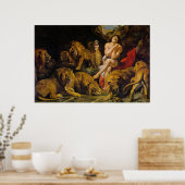 Poster Daniel dans le Den du Lion (Cuisine)