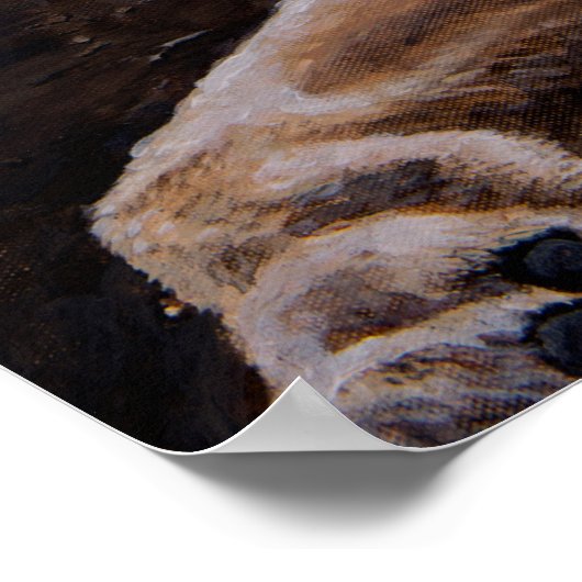 Poster Daniel dans le Den du Lion (Coin)