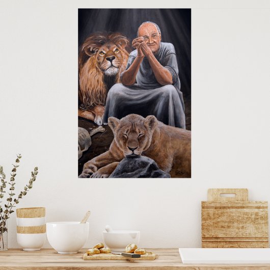 Poster Daniel dans le Den du Lion (Cuisine)
