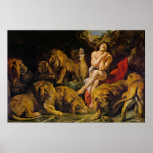 Poster Daniel dans le repaire du lion