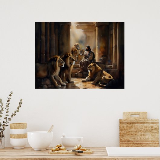 Poster Daniel Dans Les Lions Den (Cuisine)