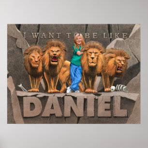 Poster Daniel et le Den du Lion - Fille