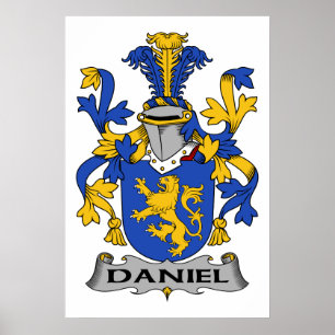 Poster Daniel Family Crest