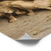 Poster Daniel in the Lions Den, 1875 par Briton Riviere (Coin)