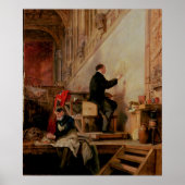 Poster Daniel Maclise peint sa fresque (Devant)