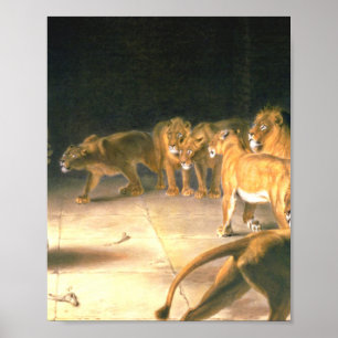 Poster Daniel Répond Au Roi En Lions Den Briton Riviere