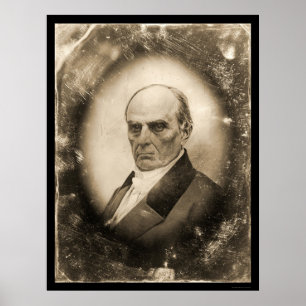 Poster Daniel Webster Daguerreotype 1845