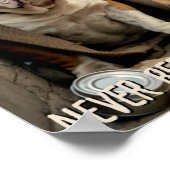 Poster d'animaux de compagnie triste et solitaire  (Coin)