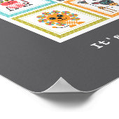 Poster d'animaux Safari dans la jungle moderne des (Coin)